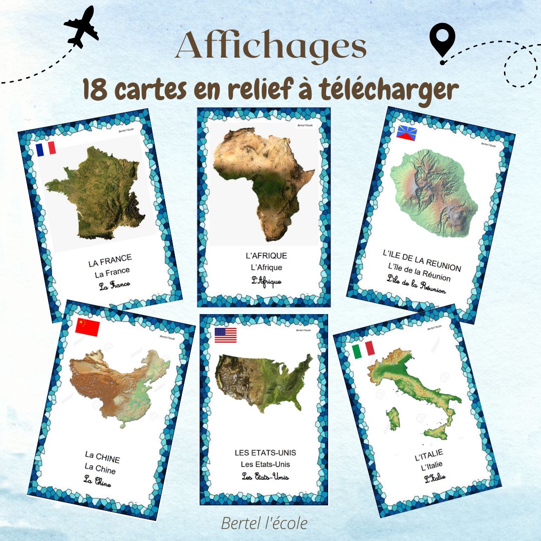 Cartes en relief