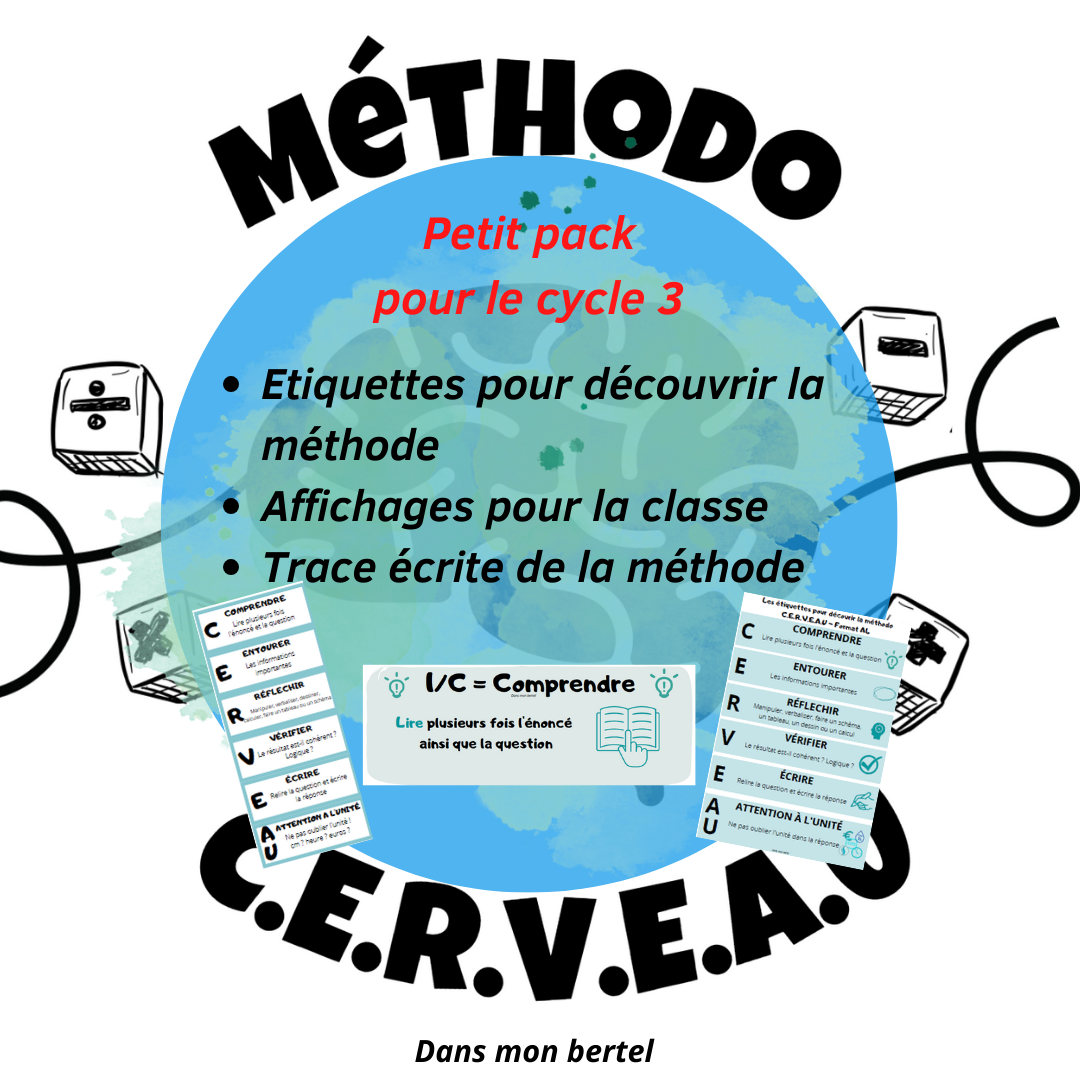 Petit pack méthodo CERVEAU cycle 3