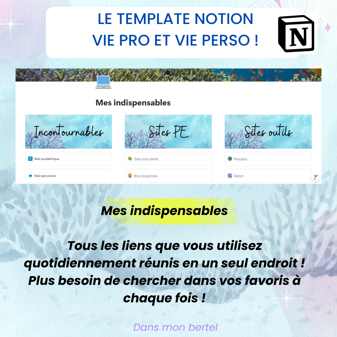 Template Notion Océan